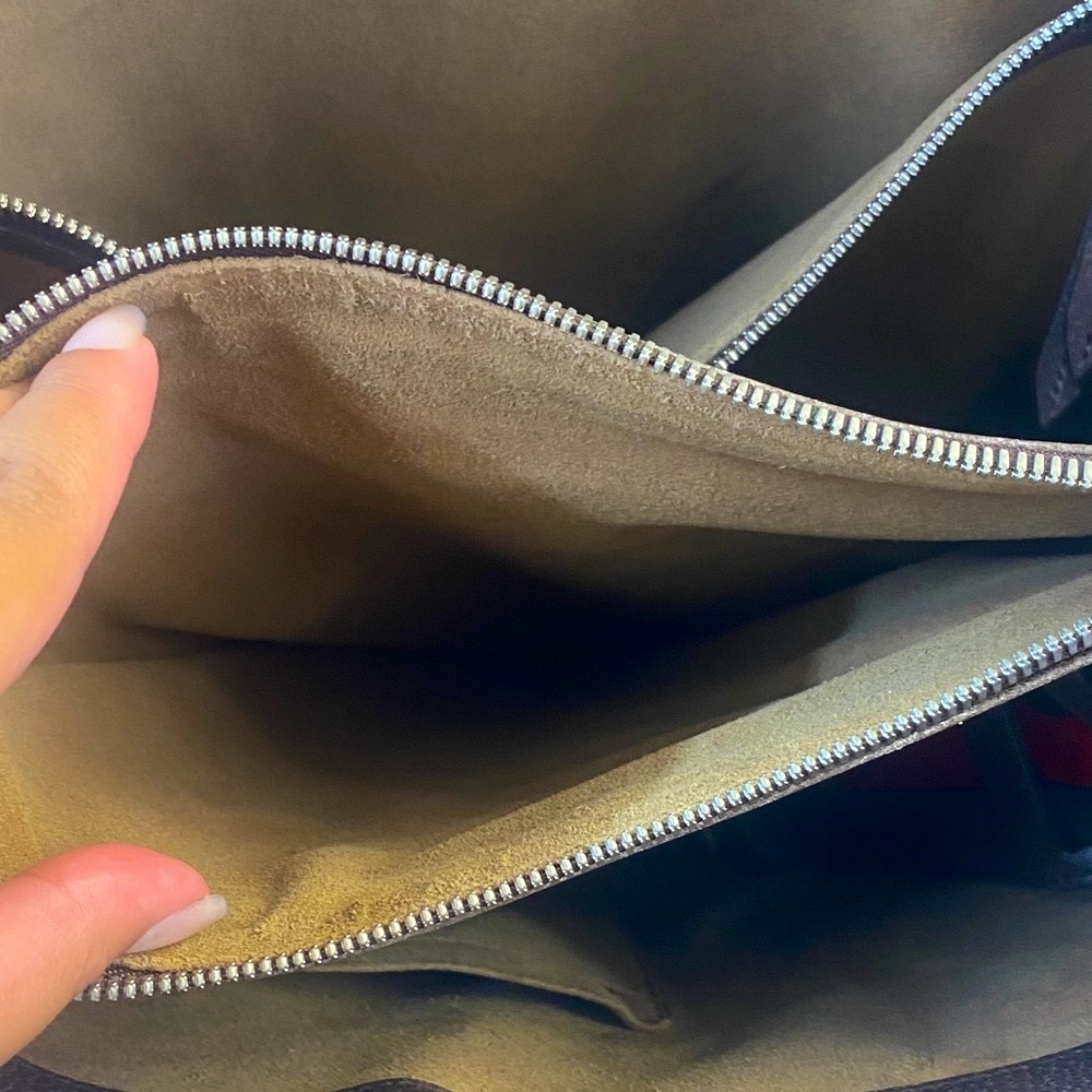 GUC Gucci Supreme Multicolor Floral Canvas  Tote - Picture 7 of 12
